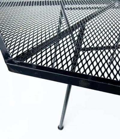 Russell Woodard Woodard Furniture Mid century Russell Woodard Octagonal Mesh Dining Table
