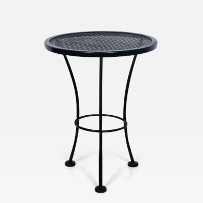 Russell Woodard Woodard Furniture Russell Woodard Black Occasional Table 1950s