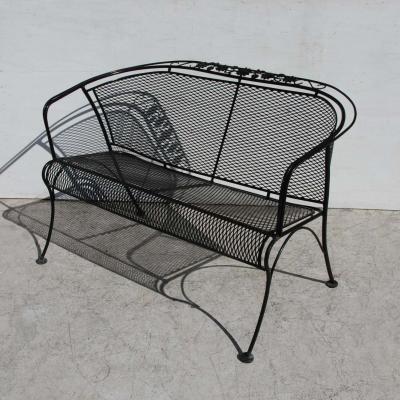 Russell Woodard Woodard Furniture Woodard Wrought Iron Bar Serving Cart