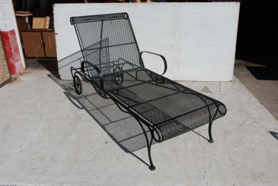 Russell Woodard Woodard Furniture Woodard Wrought Iron Bar Serving Cart