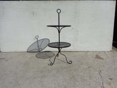 Russell Woodard Woodard Furniture Woodard Wrought Iron Bar Serving Cart