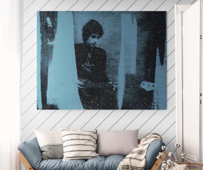 Russell Young Bob Dylan Blizzard Blue