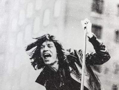 Russell Young Jagger Crash Silver Black