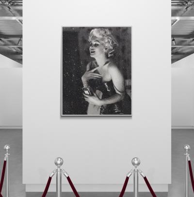 Russell Young Marilyn Chanel Forest Floral White