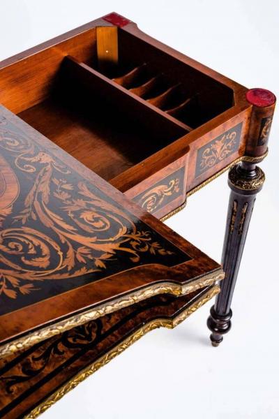 Russian 19th Century Marquetry Game Table 1820