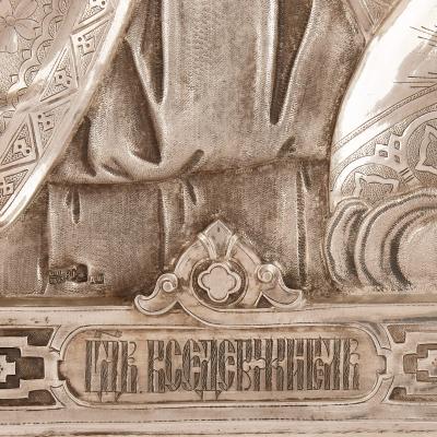 Russian 19th century icon of Christ Pantocrator