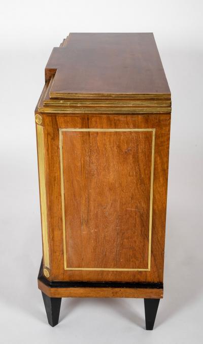 Russian Burl Walnut Commode