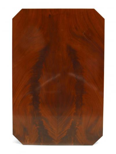 Russian Neoclassic Clawed Mahogany Center Table