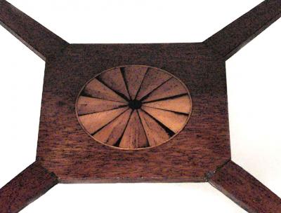 Russian Neoclassic Mahogany Side Table