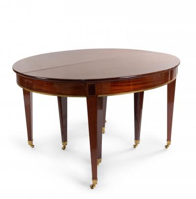 Russian Neoclassic Style Mahogany Dining Table