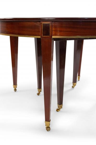 Russian Neoclassic Style Mahogany Dining Table