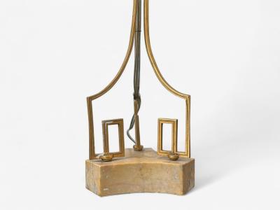 Russian Neoclassical Dore Bronze Crystal Marble Table Lamps Russia 19th c 