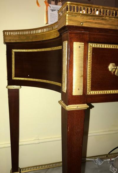 Russian Neoclassical Style Console Server or Commode with Marble Top