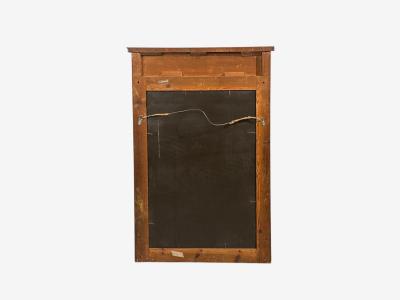 Russian Neoclassical Wall Mirror Mahogany Bronze Baltic States 1860s