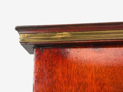 Russian Neoclassical Wall Mirror Mahogany Bronze Baltic States 1860s