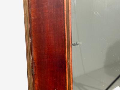 Russian Neoclassical Wall Mirror Mahogany Bronze Baltic States 1860s