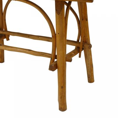 Rustic Adirondack Elm Center Table