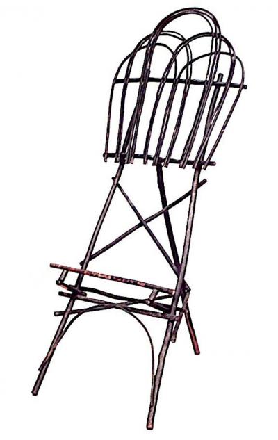 Rustic Adirondack Twig Easel