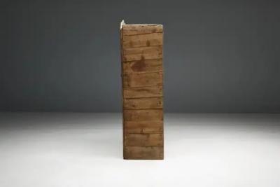 Rustic Alpine Cabinet Italy 19th Century