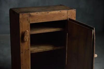 Rustic Alpine Cupboard France Early 19th Century