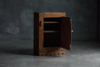 Rustic Alpine Cupboard France Early 19th Century