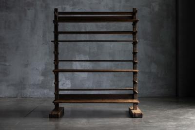 Rustic Alpine Ripening Rack France 1900s