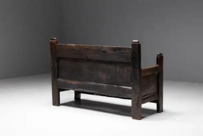Rustic Art Populaire Bench France 19th Century