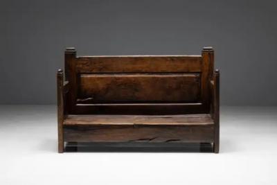 Rustic Art Populaire Bench France 19th Century
