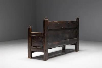 Rustic Art Populaire Bench France 19th Century