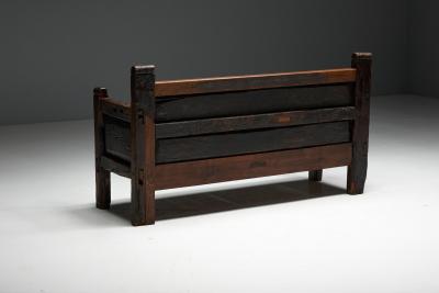 Rustic Art Populaire Bench France 19th Century