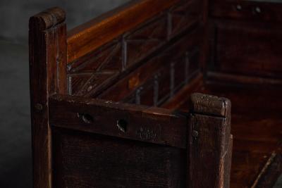 Rustic Art Populaire Bench France 19th Century