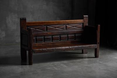 Rustic Art Populaire Bench France 19th Century