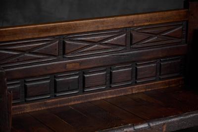 Rustic Art Populaire Bench France 19th Century