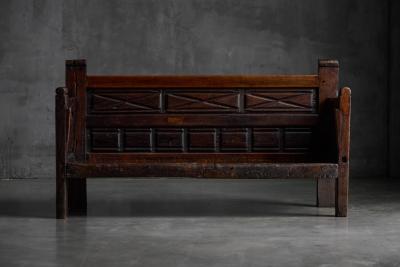 Rustic Art Populaire Bench France 19th Century
