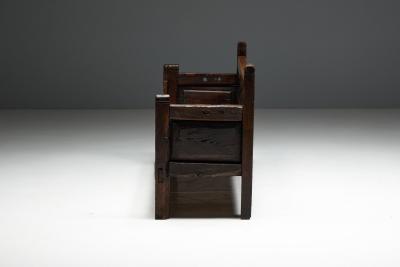 Rustic Art Populaire Bench France 19th Century