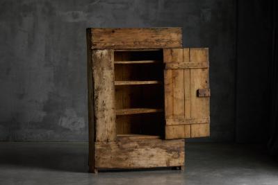 Rustic Art Populaire Cabinet France 19th Century