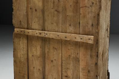 Rustic Art Populaire Cabinet France 19th Century