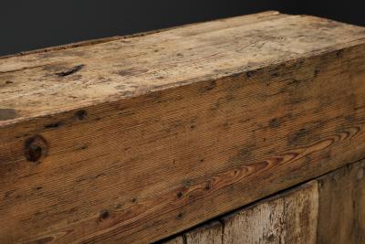 Rustic Art Populaire Cabinet France 19th Century