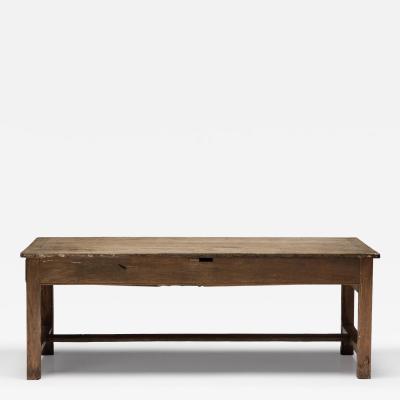 Rustic Art Populaire Dining Table France 19th Century