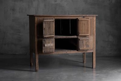 Rustic Art Populaire Garde Manger France 19th Century