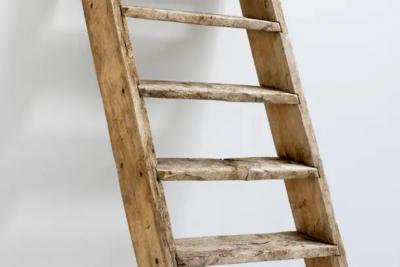 Rustic Art Populaire Ladder France 20th Century