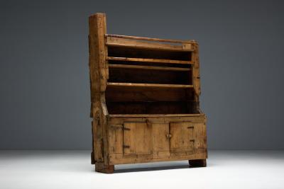 Rustic Art Populaire Pine Dresser France 19th Century