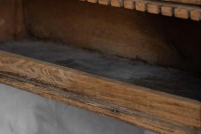 Rustic Art Populaire Wall Mounted Shelf France 19th Century