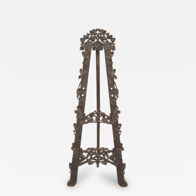 Rustic Black Forest Floral Easel