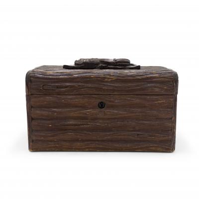 Rustic Black Forest Humidor Box