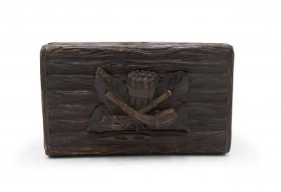 Rustic Black Forest Humidor Box