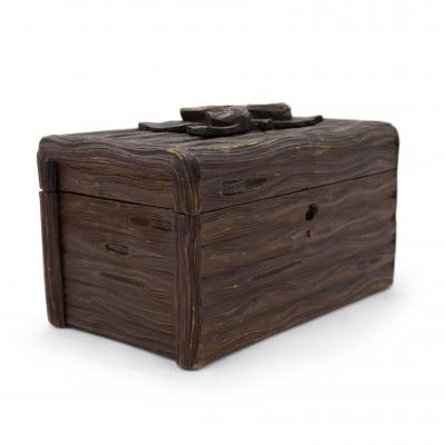Rustic Black Forest Humidor Box