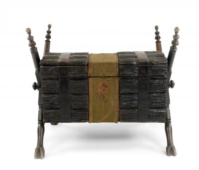 Rustic Black Forest Walnut Trunk