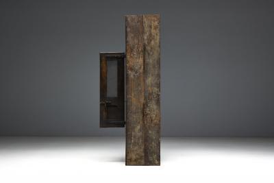 Rustic Cabinet with Iron Hardware France 19th Century