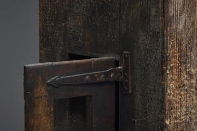 Rustic Cabinet with Iron Hardware France 19th Century